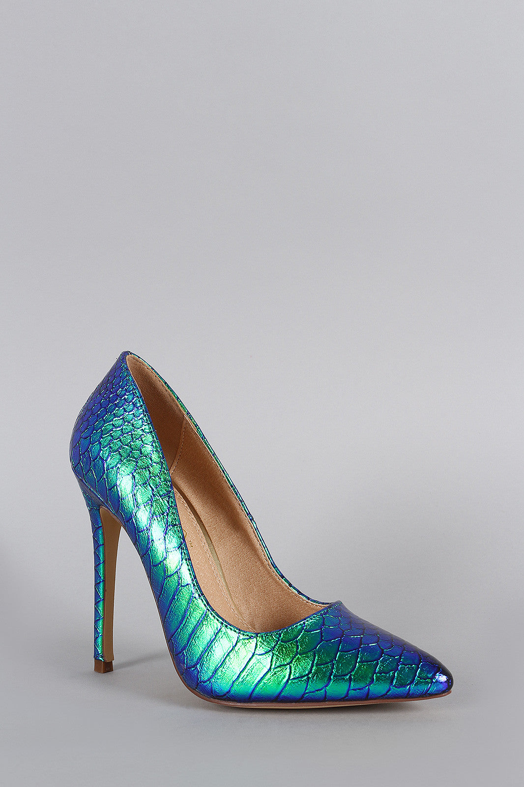 Mermaid 2025 holographic heels